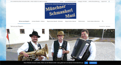 Desktop Screenshot of muenchner-schmankerl-musi.de